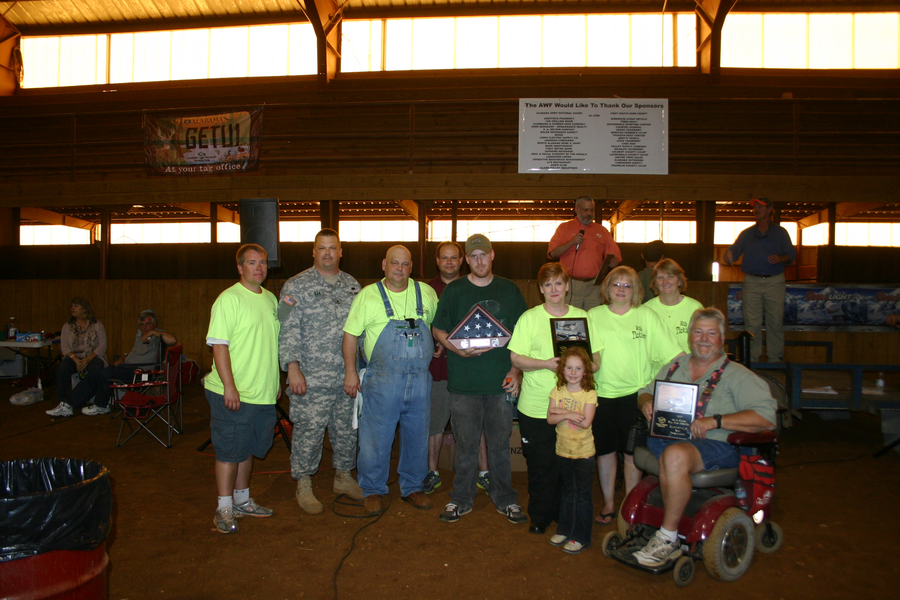 People enjoy Alabama Wildlife Foundation Youth Fishing Rodeo at Lanark