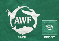 Shirt: AWF SS Grass Green Comfort Color T-Shirt with Pocket