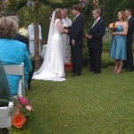 Hill Home Wedding in the Garden